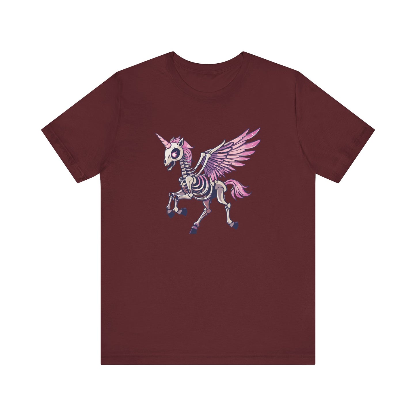 Skeletal Pegasus Shirt - Gothic Shirt