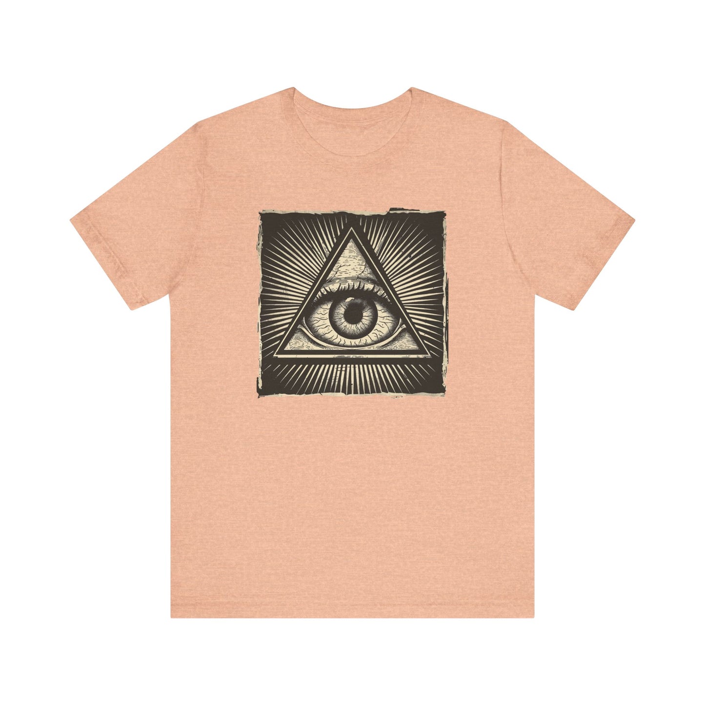 All-Seeing Eye Gothic Shirt – Mystical Lithograph Shirt