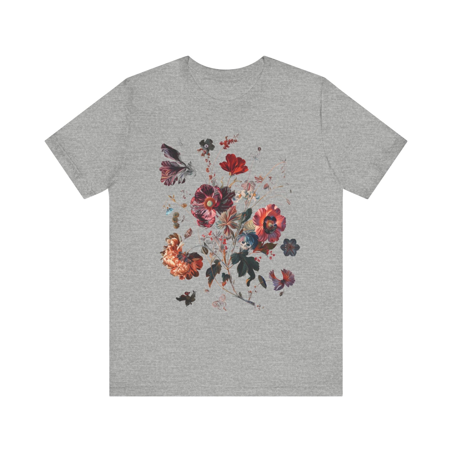 Flowers and Skulls - Witchy Shirt