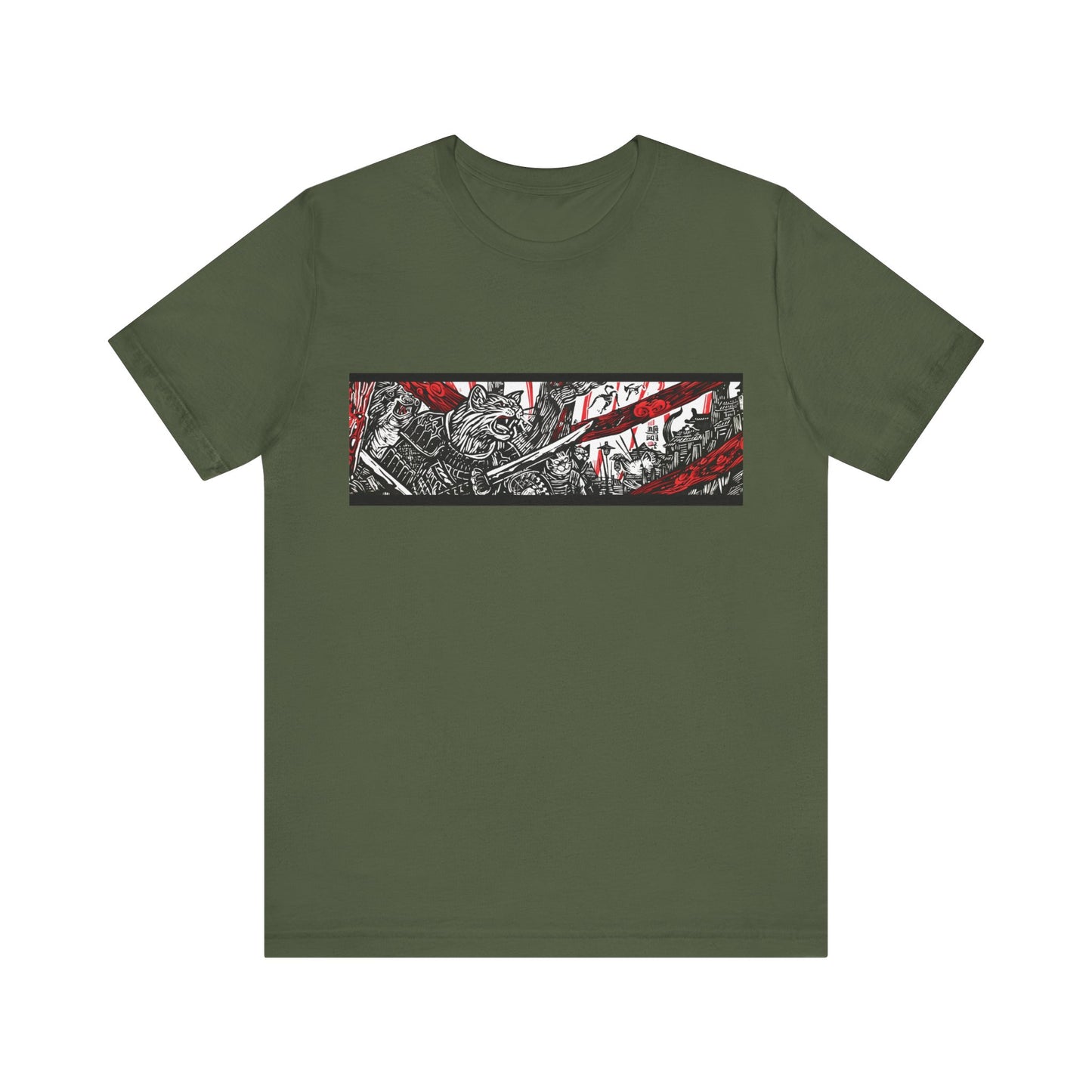 Cat Samurai Shirt - Cat Daddy Shirt