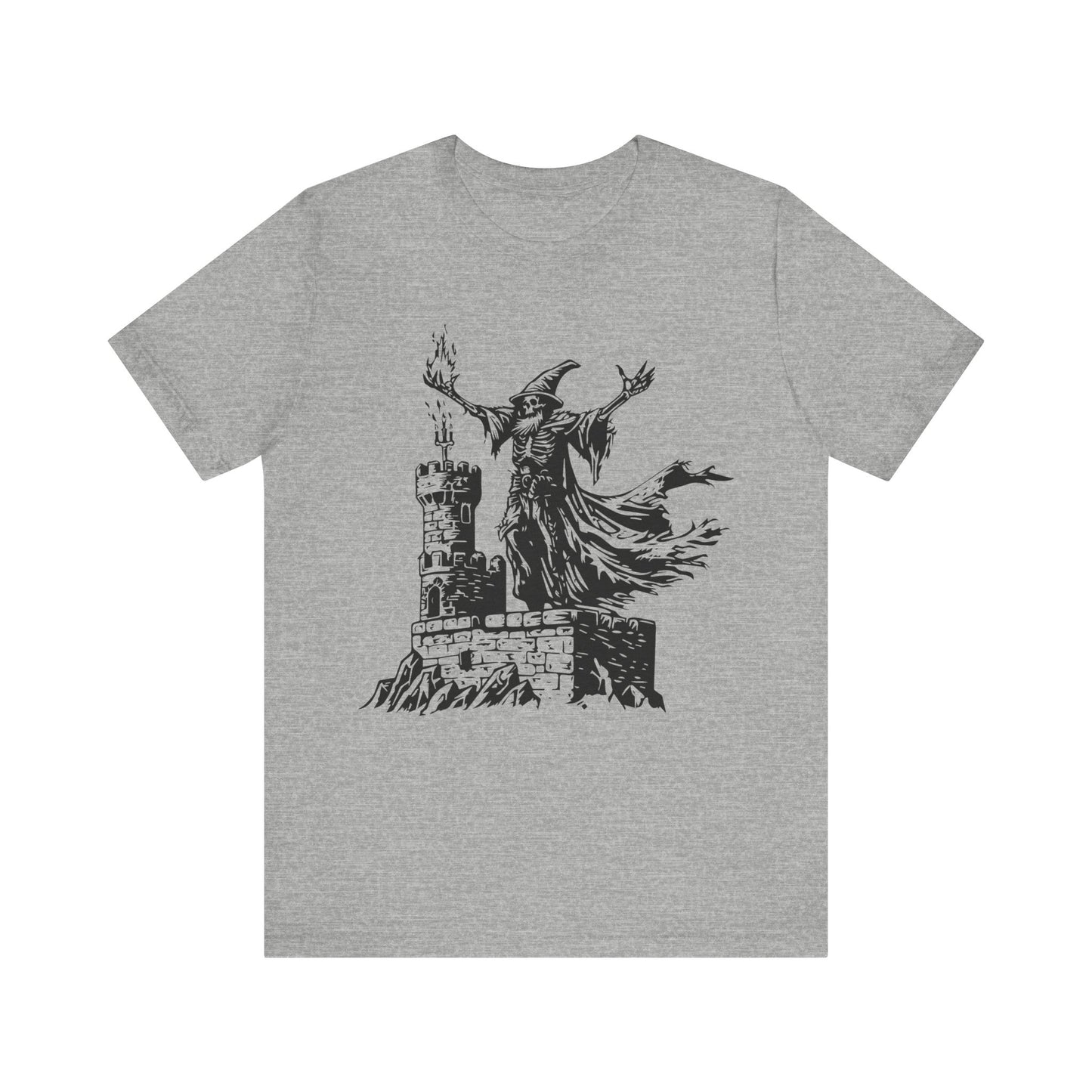 Skeletal Wizard Shirt - Gothic Shirt
