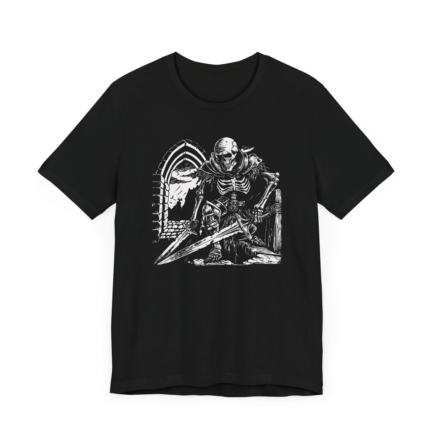 Skeletal Warrior Shirt - Gothic Shirt