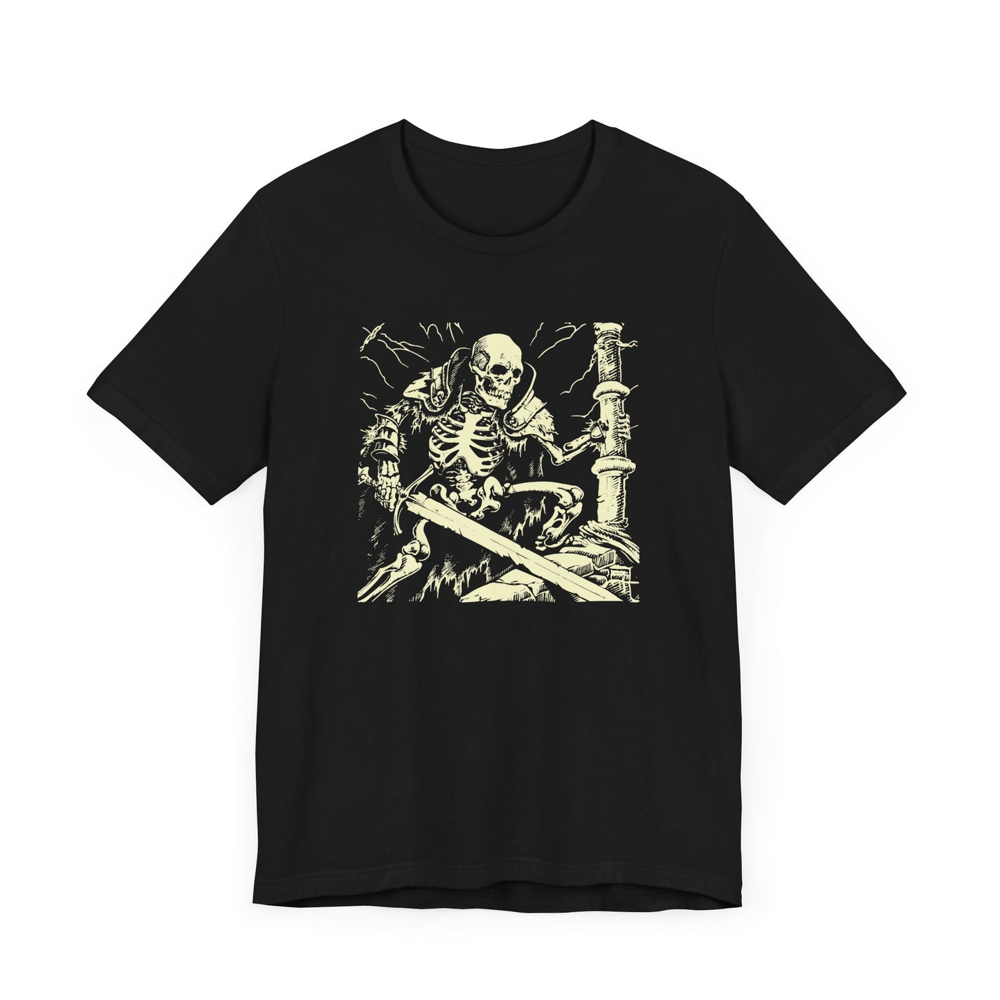 Gothic Shirt - Skeleton Lithograph