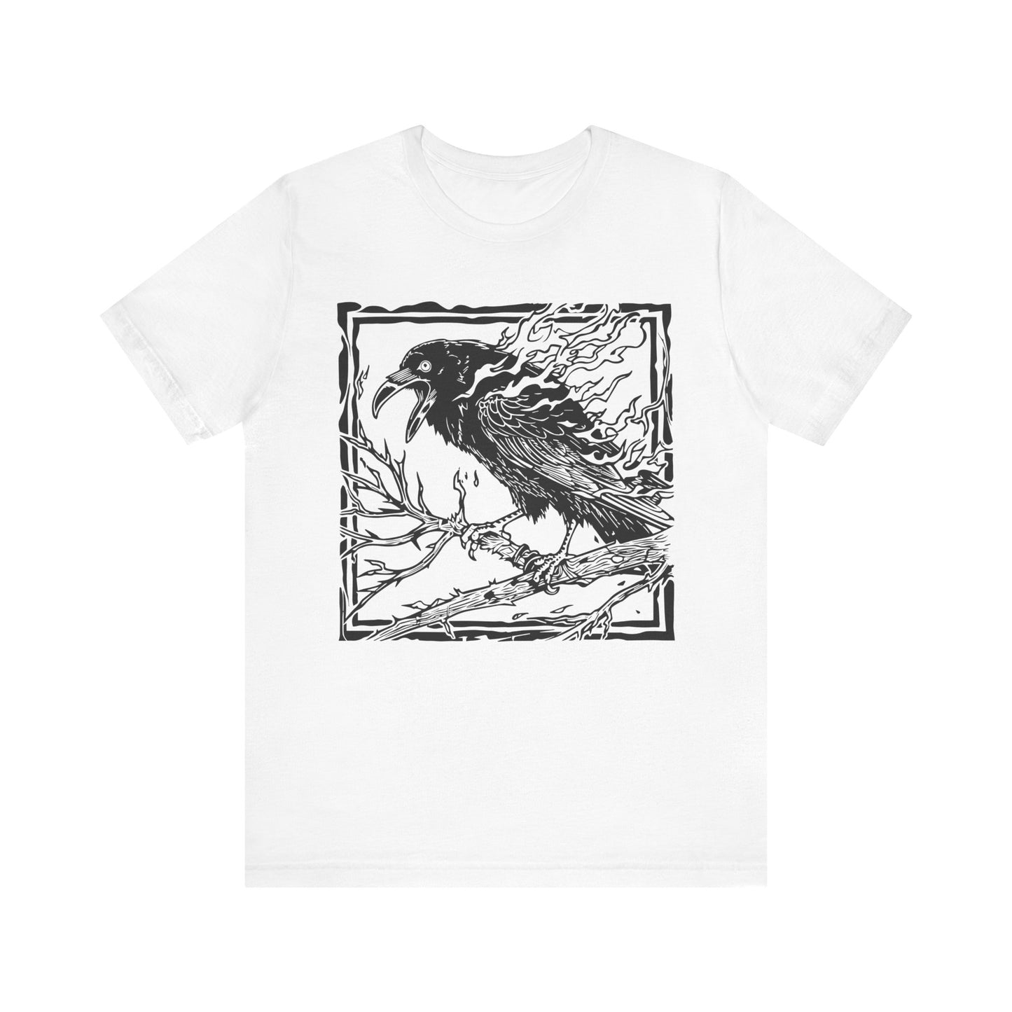 Spectral Raven Shirt - Witchy Shirt