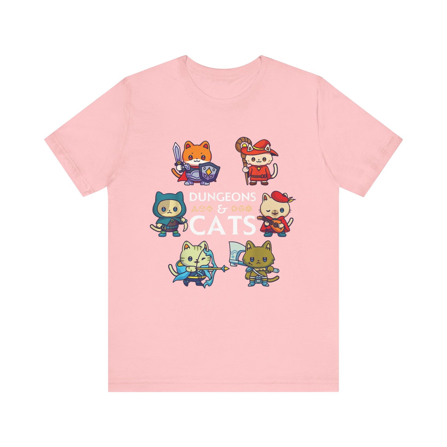 Dungeons and Cats Shirt II - DnD Shirt for Cat Daddy or Cat Mommy