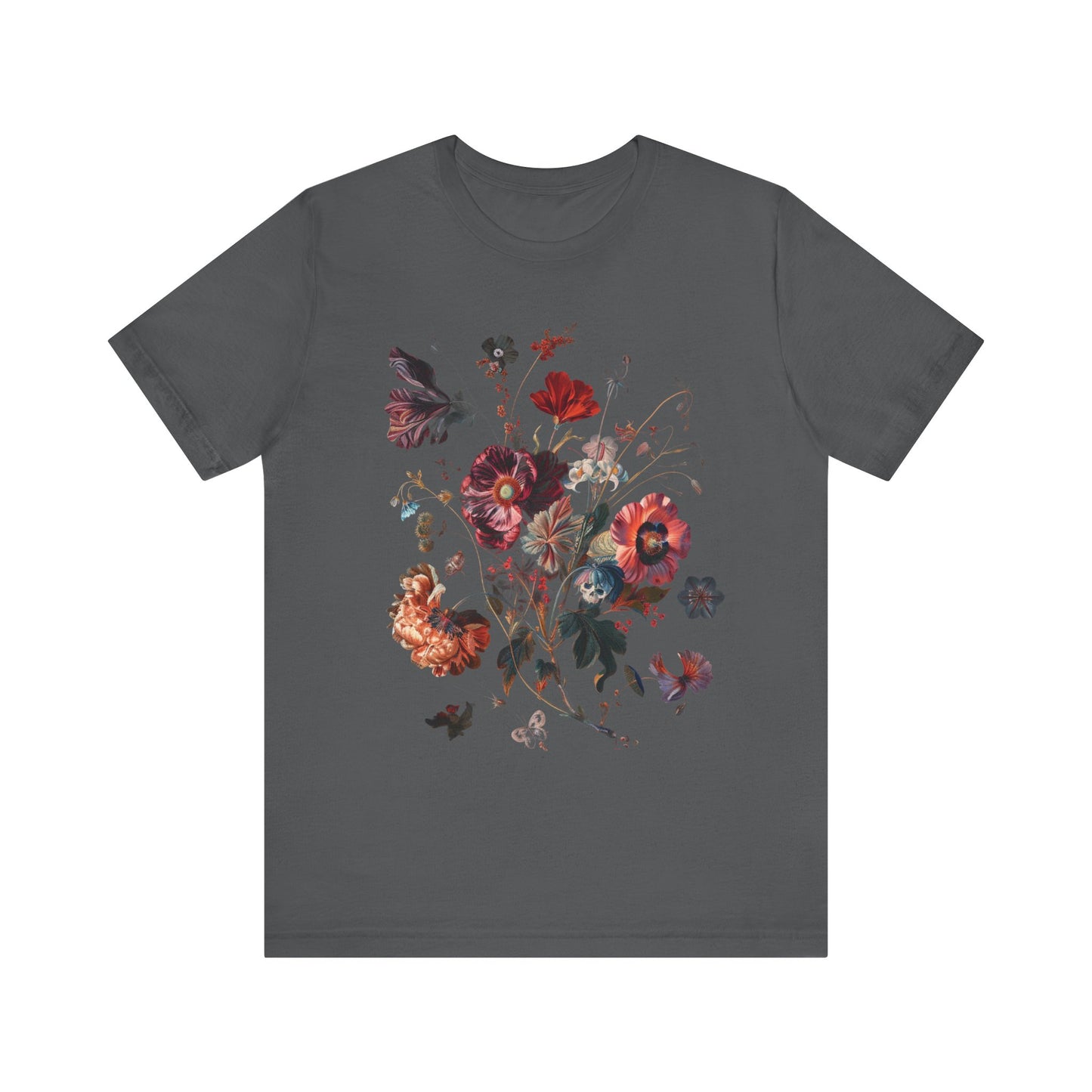 Flowers and Skulls - Witchy Shirt