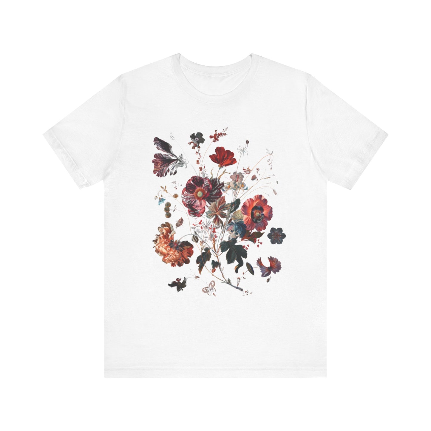 Flowers and Skulls - Witchy Shirt