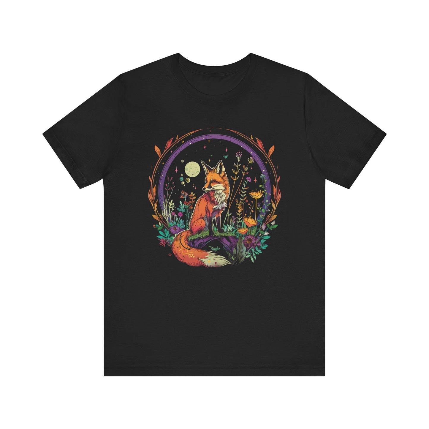 Witchy Fox Shirt - Gothic Shirt