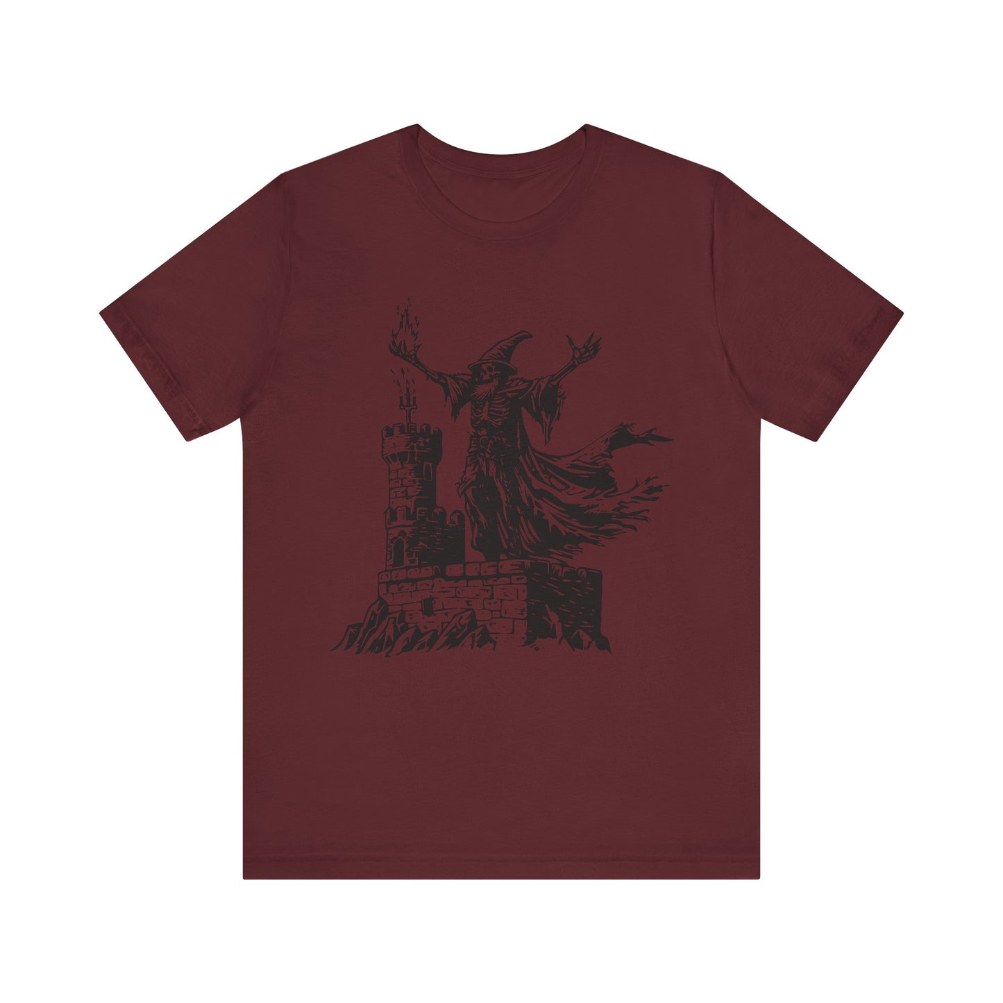 Skeletal Wizard Shirt - Gothic Shirt
