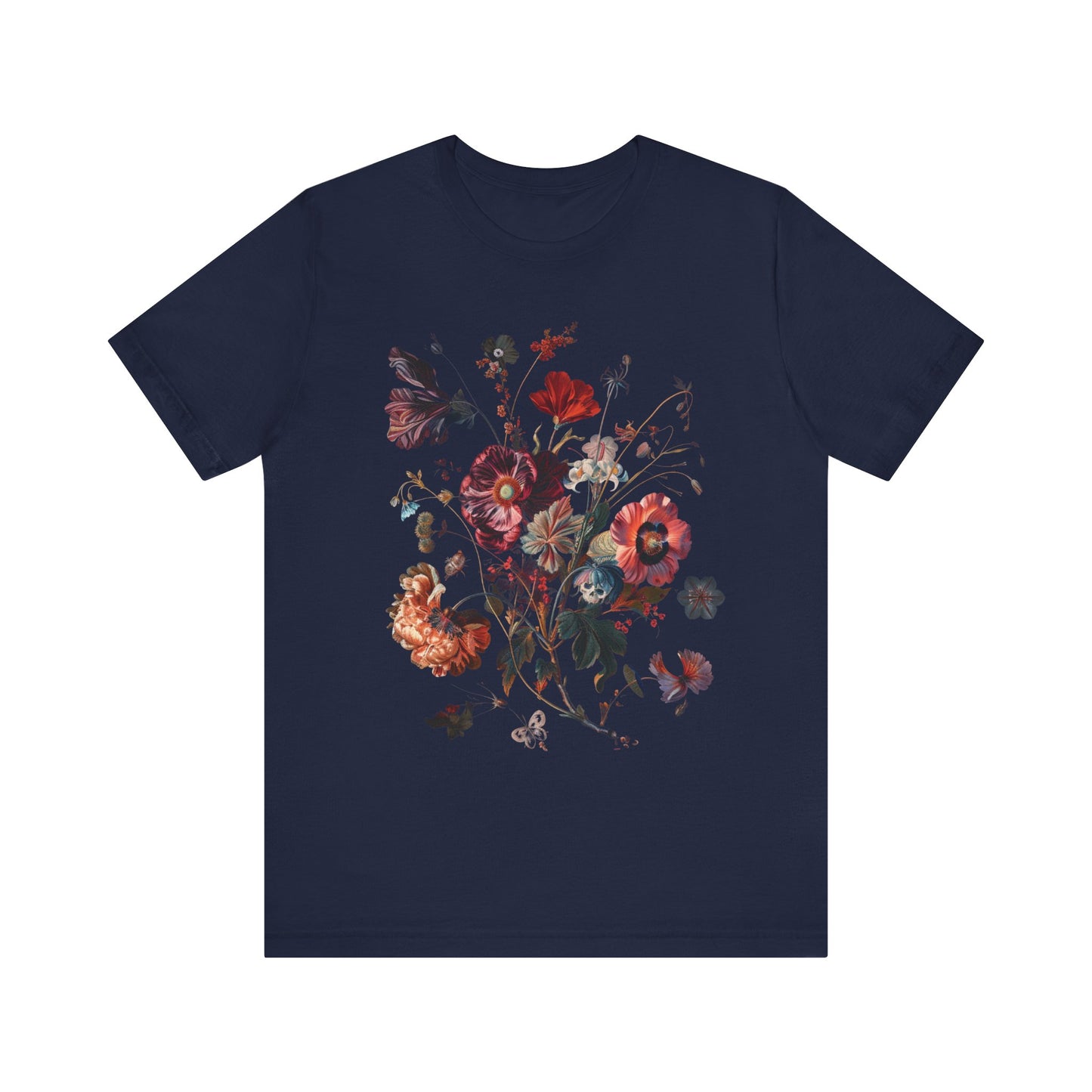 Flowers and Skulls - Witchy Shirt