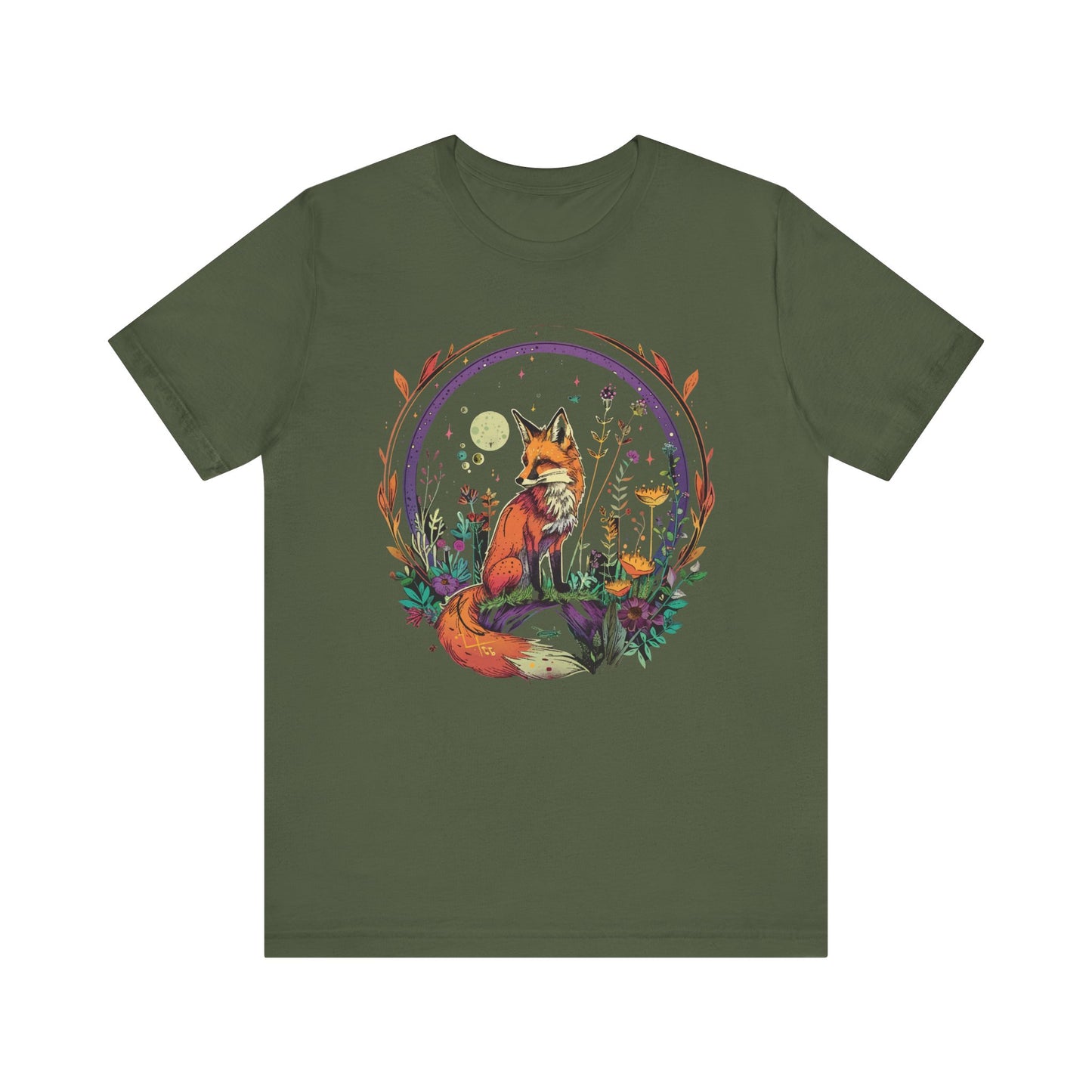 Witchy Fox Shirt - Gothic Shirt