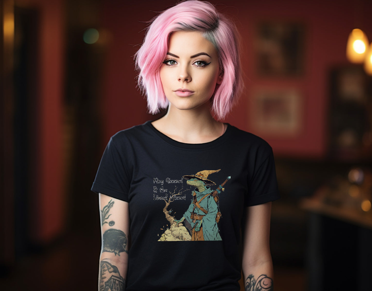 King Gizzard and the Lizard Wizard Fantasy Shirt – DnD Shirt