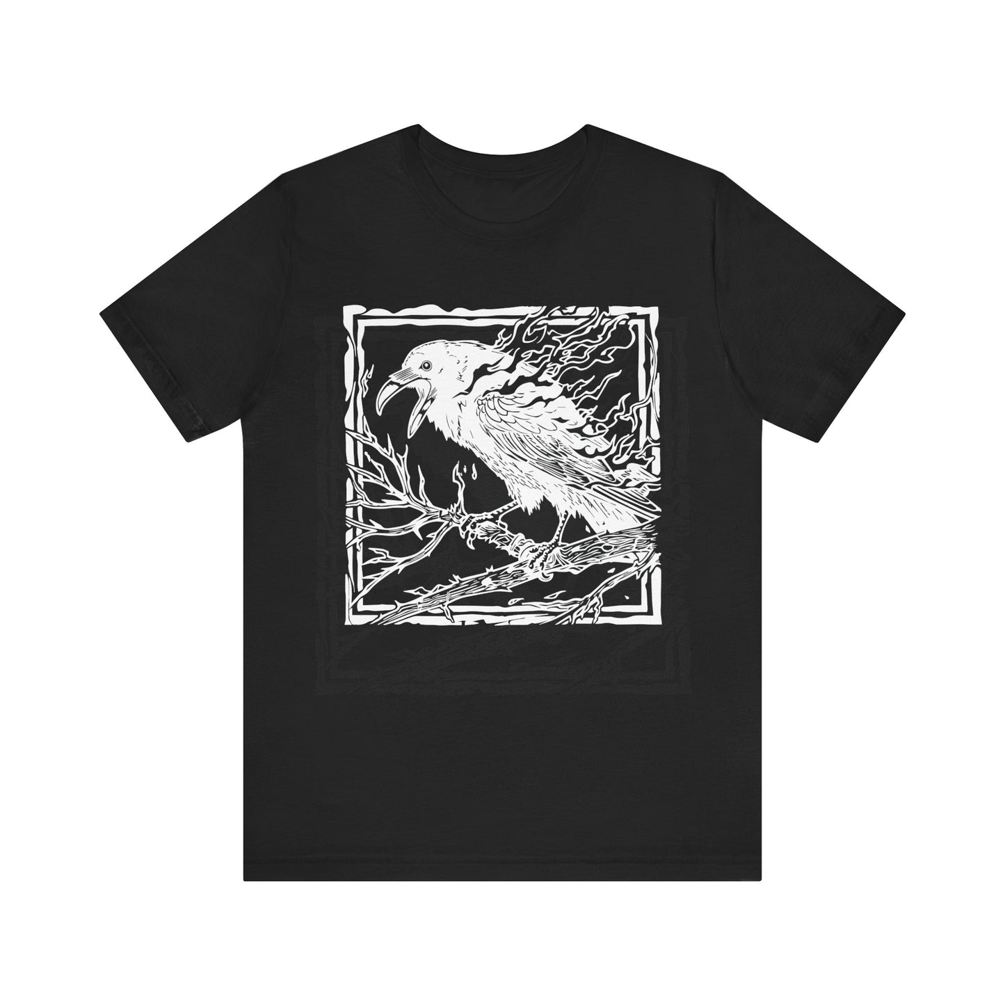 Spectral Raven Shirt - Witchy Shirt