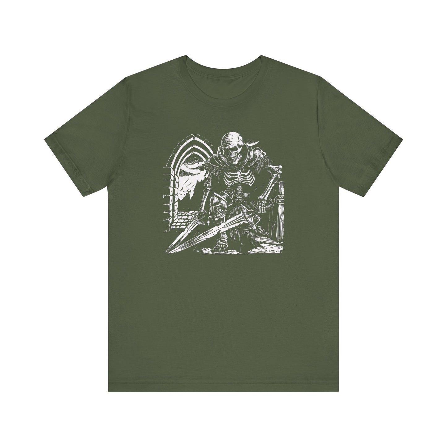 Skeletal Warrior Shirt - Gothic Shirt