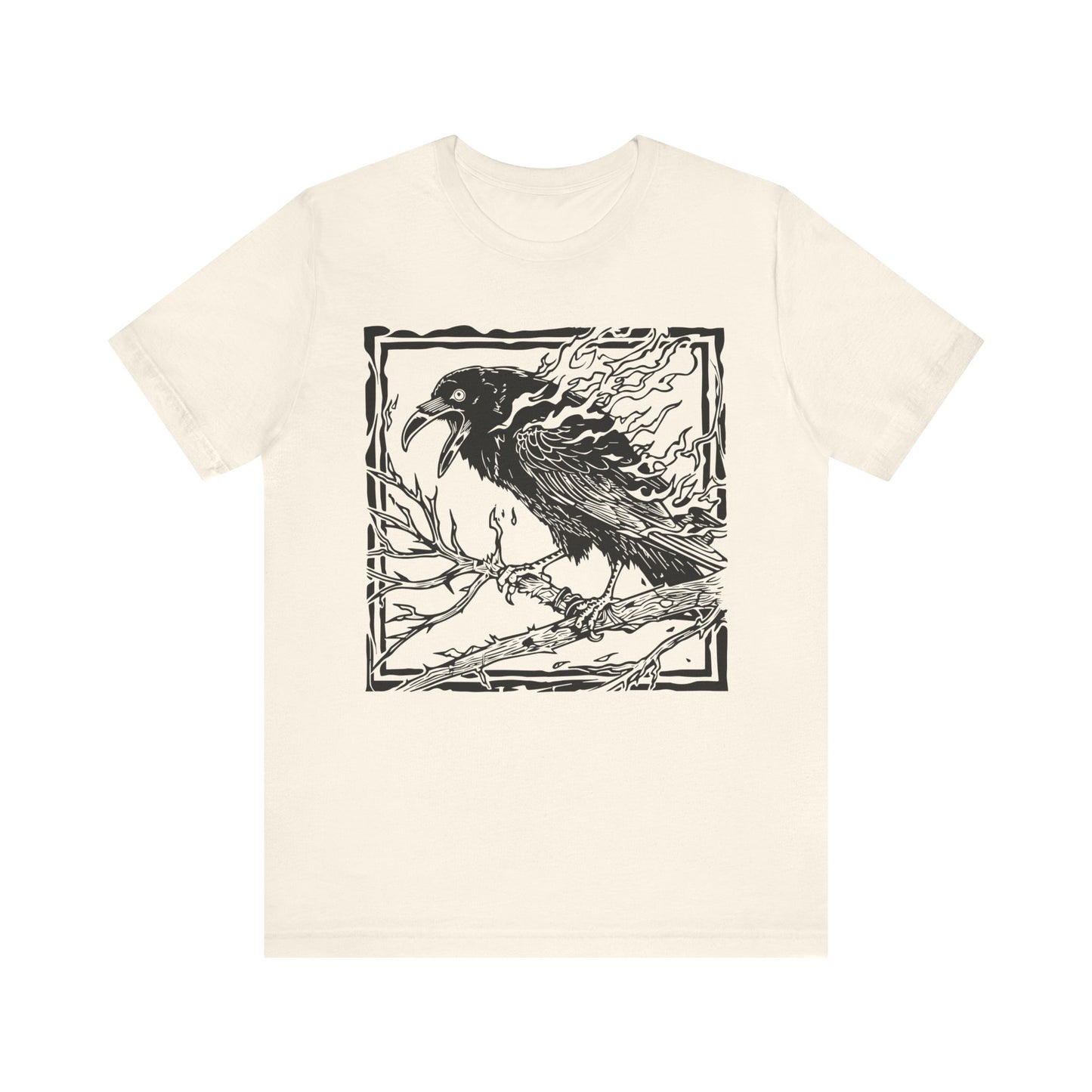 Spectral Raven Shirt - Witchy Shirt