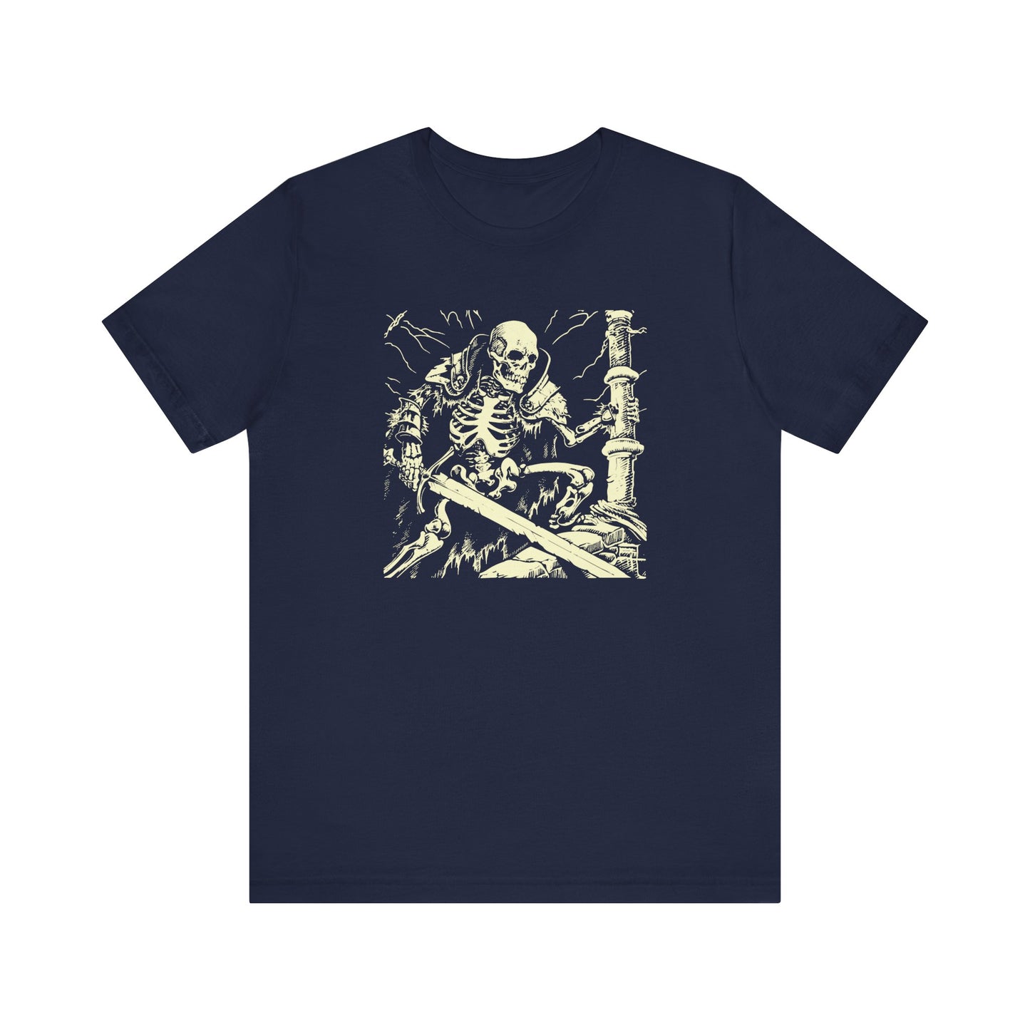 Gothic Shirt - Skeleton Lithograph