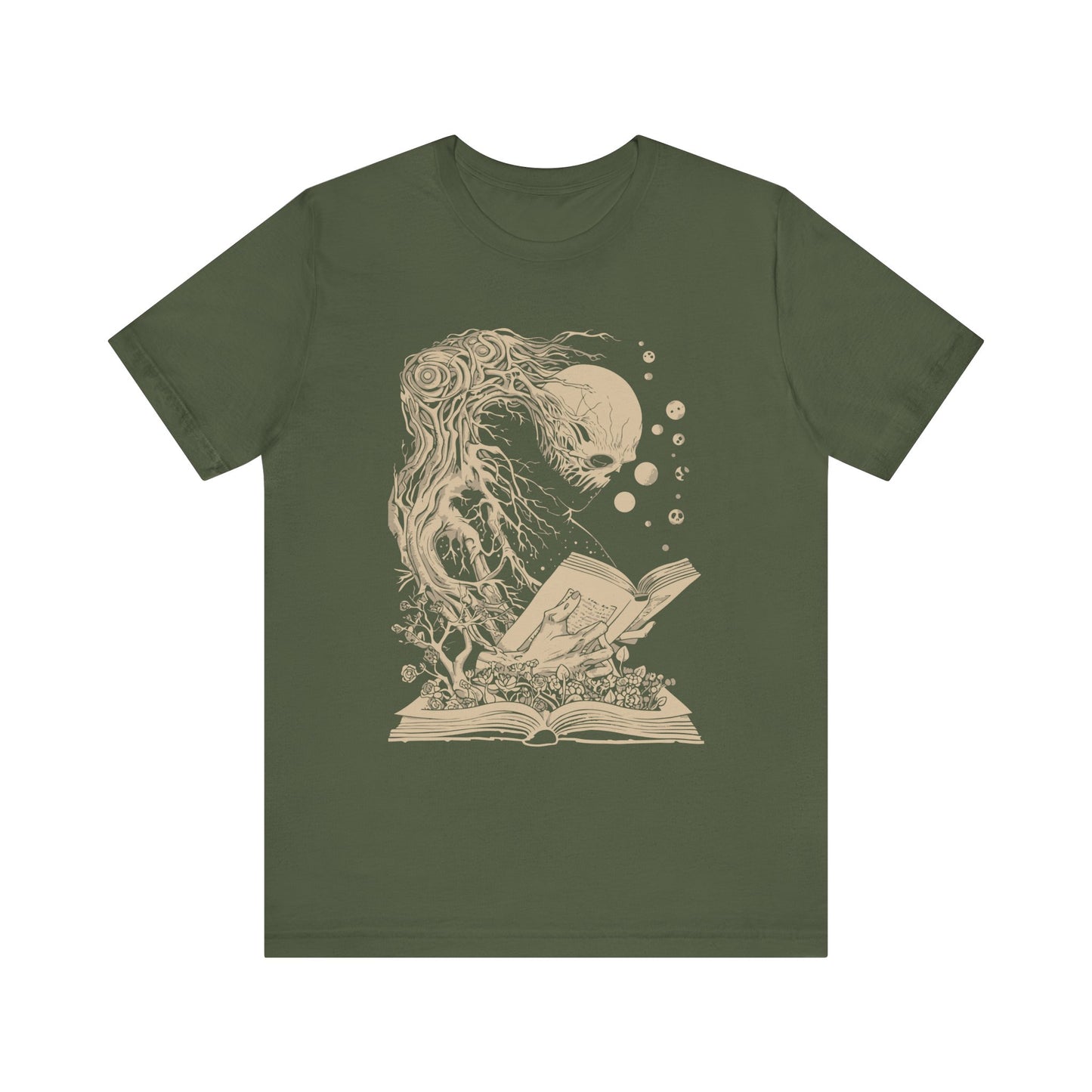Skeletal Reader Shirt - Gothic Shirt