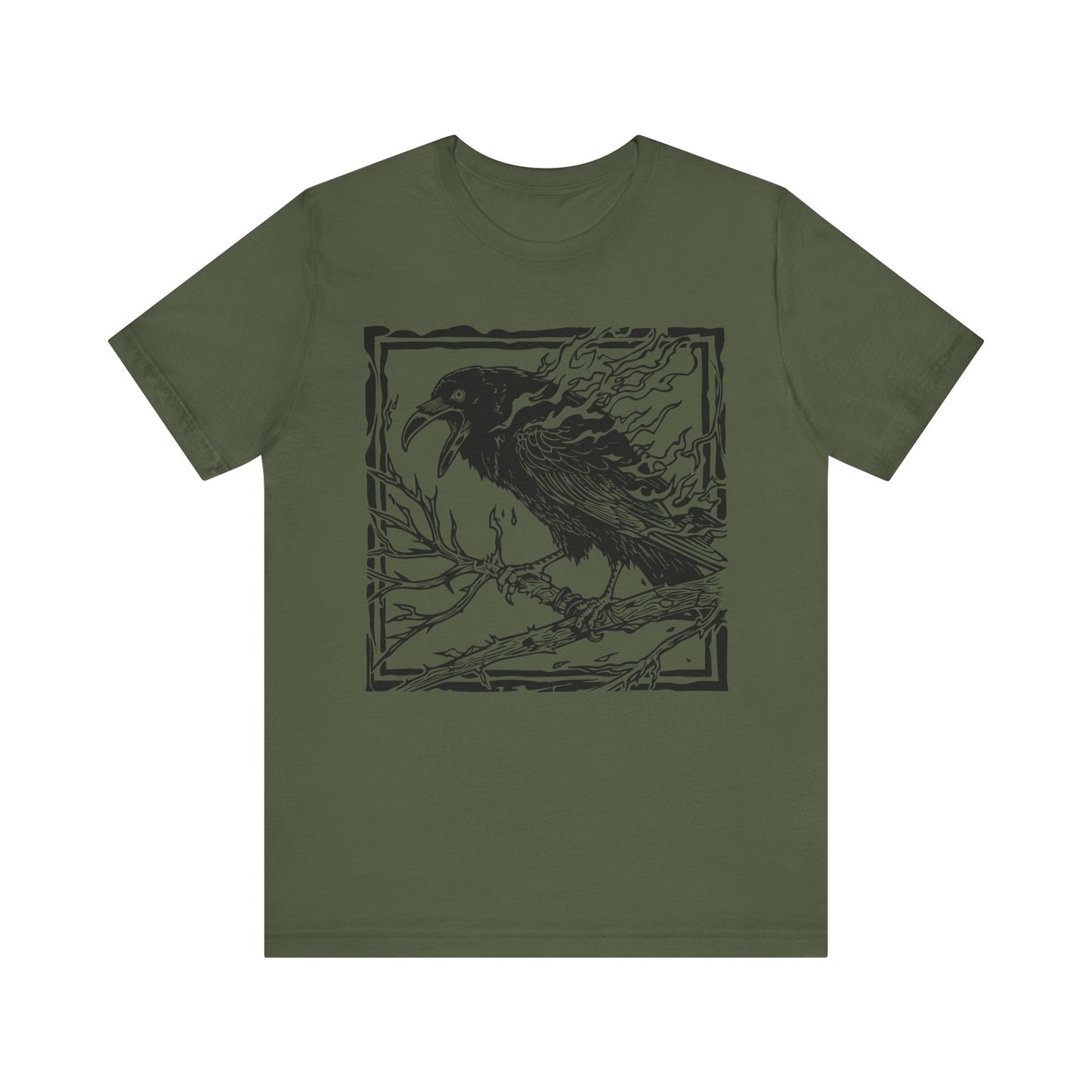 Spectral Raven Shirt - Witchy Shirt