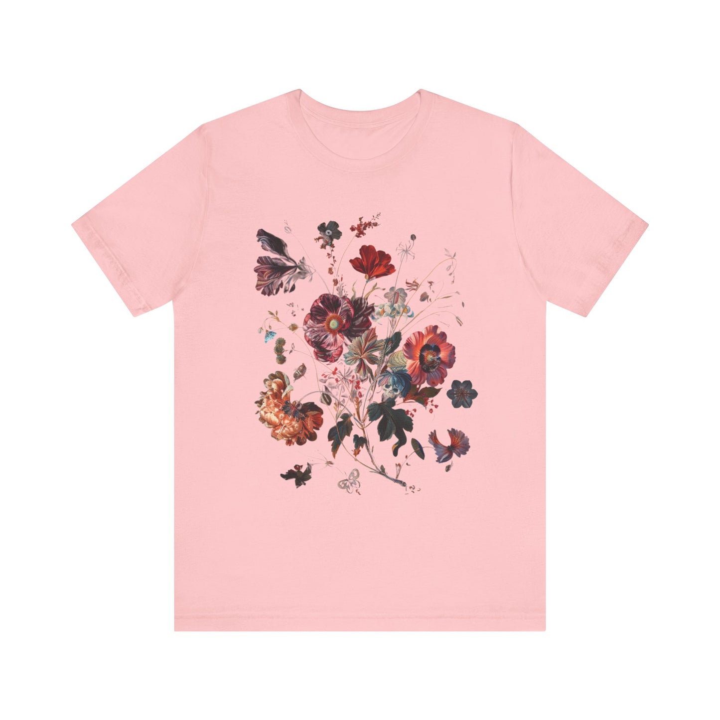 Flowers and Skulls - Witchy Shirt
