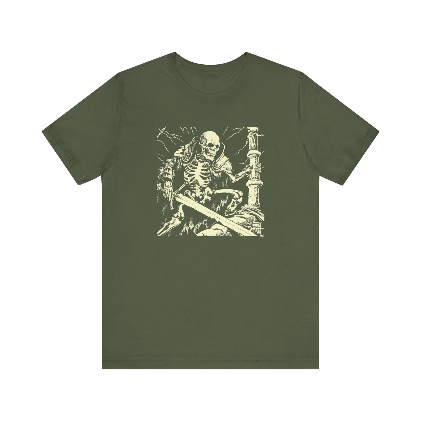 Gothic Shirt - Skeleton Lithograph