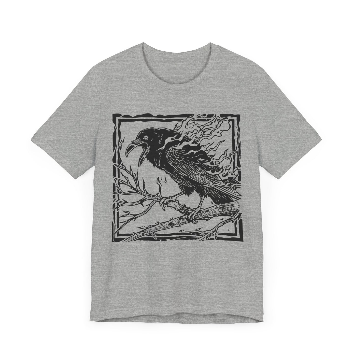 Spectral Raven Shirt - Witchy Shirt