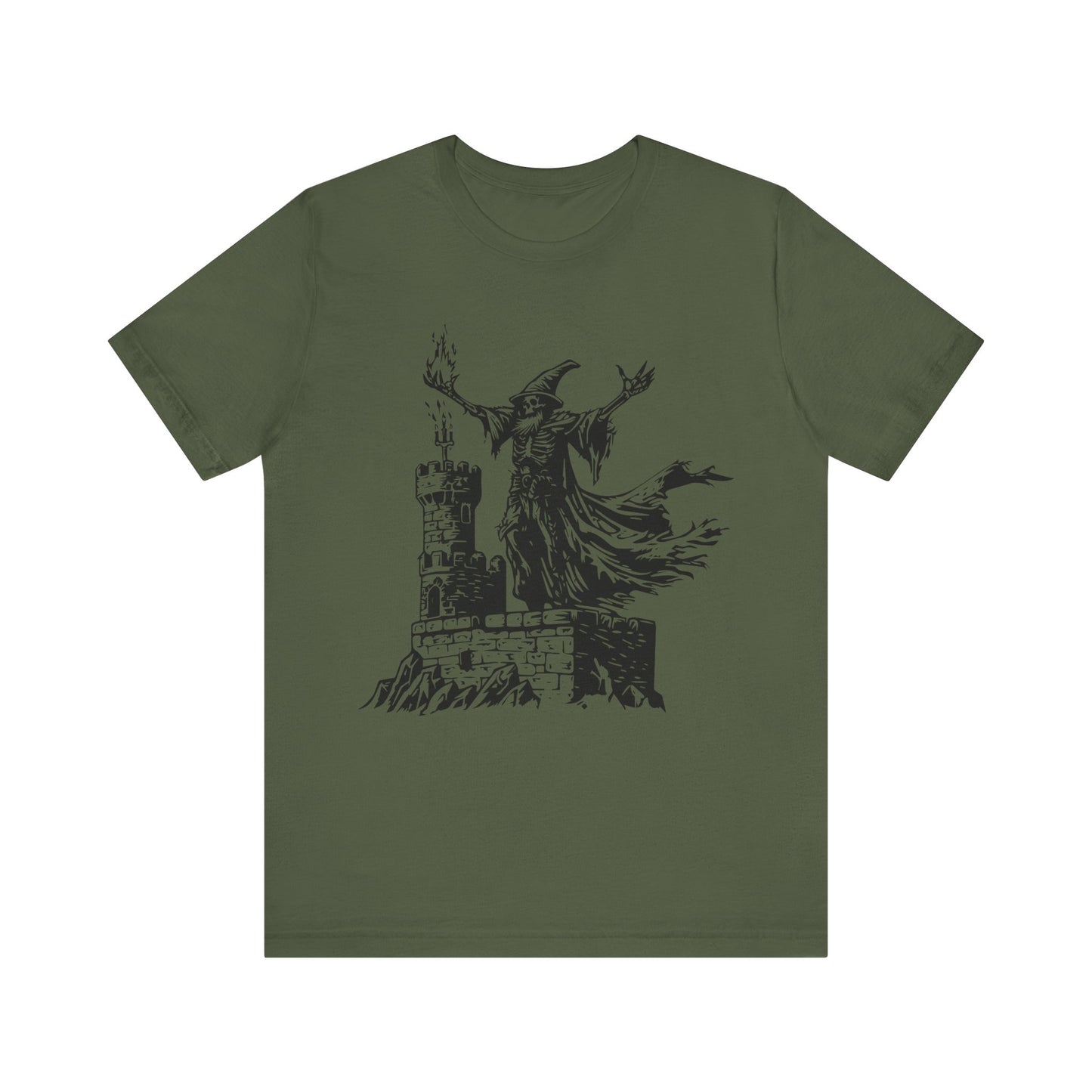 Skeletal Wizard Shirt - Gothic Shirt