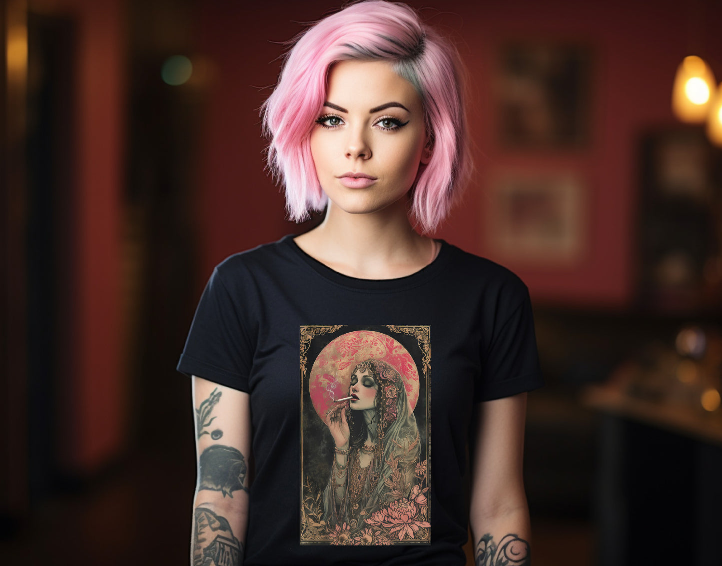 High Priestess Tarot Card Shirt - Witchy Shirt
