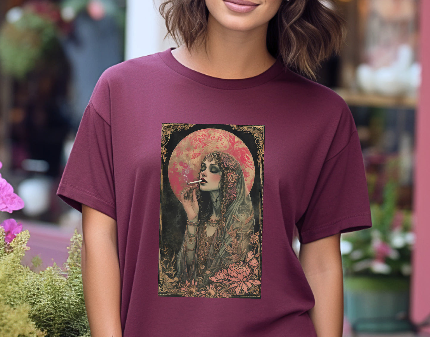 High Priestess Tarot Card Shirt - Witchy Shirt